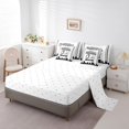 thumbnail image 3 of Erosebridal Sport Football Bed in a Bag King size,Stripes Bedding King Size,Room Decorative,Reversible,Ultra Soft,7pcs, 3 of 5
