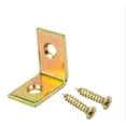 thumbnail image 3 of 8-PK Everbilt 3/4 in. Satin Brass Corner Reinforcement Braces Right Angle 20374, 3 of 3