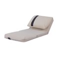 thumbnail image 4 of ARIA Modern Floor Sofa Bed for Adults &amp; Pets, Beige Corduroy, 6-Pos Adjustable, 5-Sec Foldable, Space-Saving for Small Apartments, Dorms, Studio Corners, 4 of 25