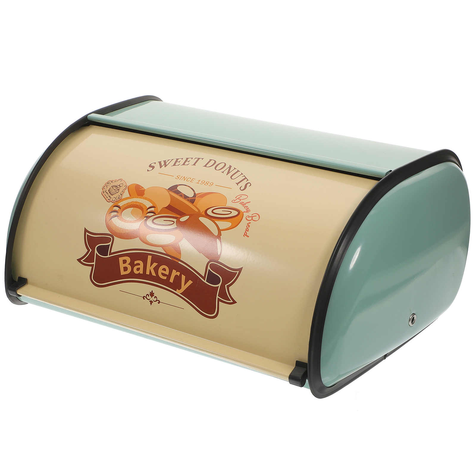 Bread Bin Kitchen Bread Storage Box Bread Holder Desktop Bread Bin Kitchen Metal Bread Container