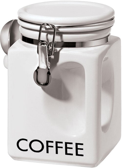 Oggi White EZ Grip Coffee Canister 5832.1