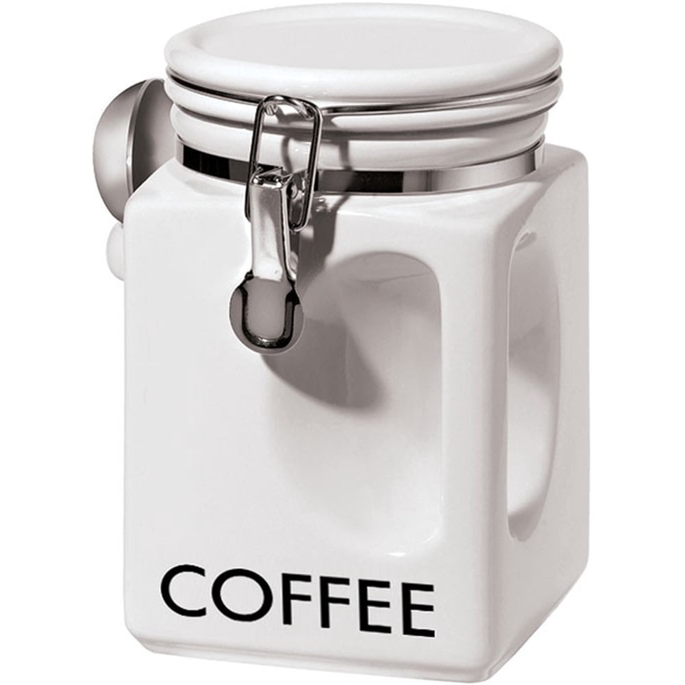 Oggi White EZ Grip Coffee Canister 5832.1