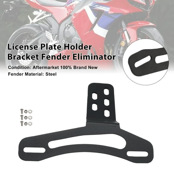 License Plate Holder Bracket Fender Eliminator For HONDA CBR600RR 2003-2025