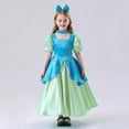 thumbnail image 6 of FYEGRE European Sister Gown Elegant Blue Dress For Girls Fairy Tale Performance Gown Sky Blue 140.00, 6 of 9