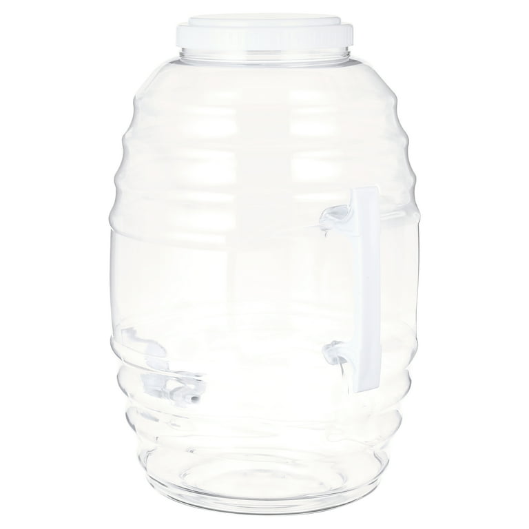 American Maid 5 Gallon Vitrolero White Beverage Dispenser