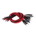 thumbnail image 2 of 50 Uds diodo cableado cabeza redonda luminosa resaltado enchufe recto cuentas LED 12V 3mm, 2 of 8