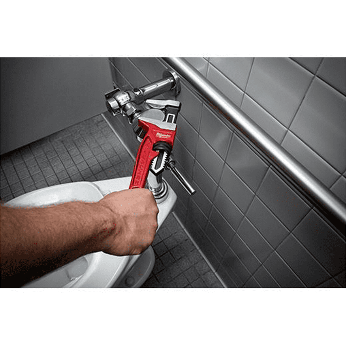 Milwaukee Tool 12" Smooth Jaw Pipe Wrench