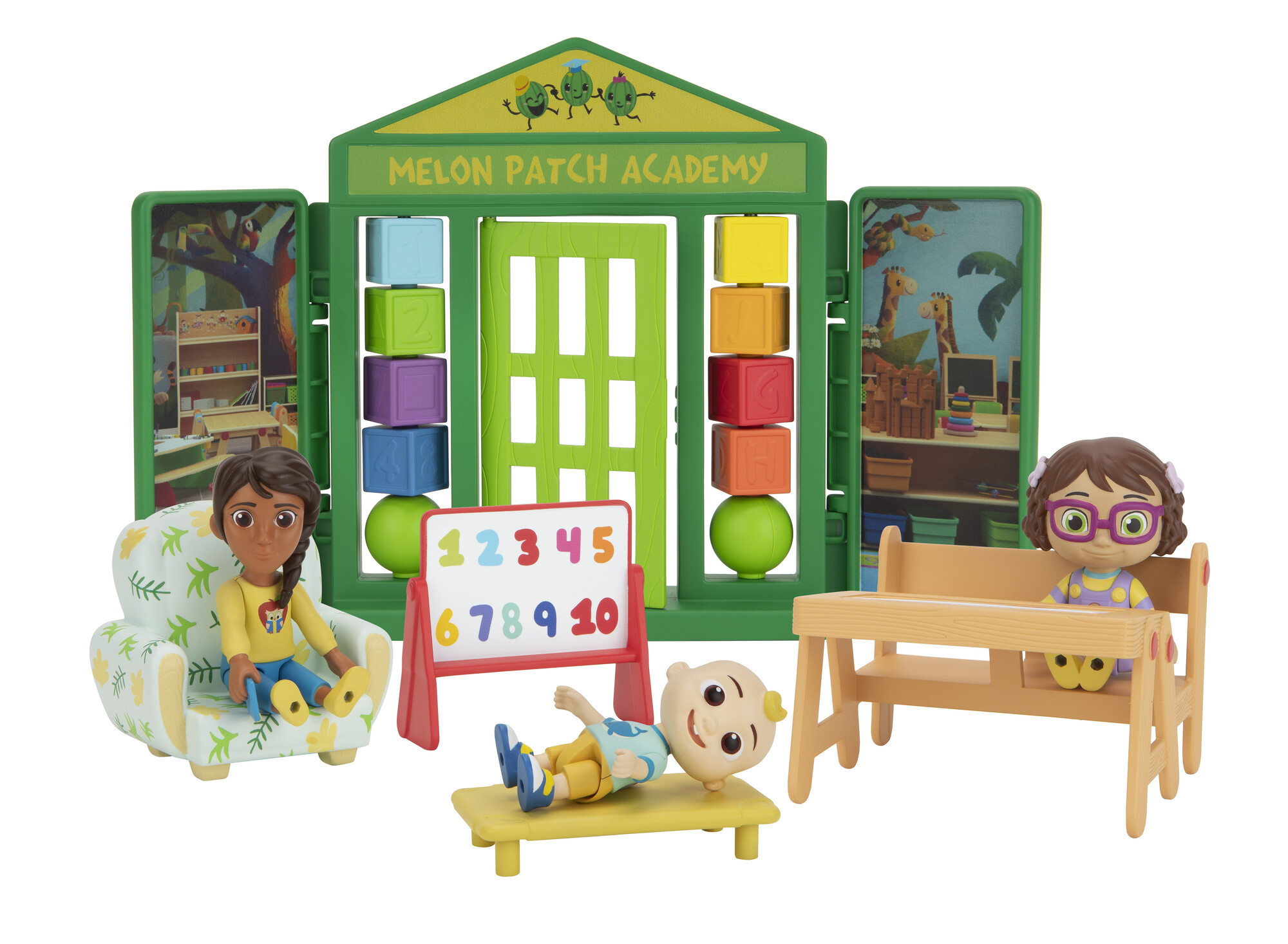 COCOMELON Schooltime Deluxe Playtime Playset - image 3 of 11