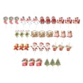 thumbnail image 3 of Suministros de decoración de pasteles, adornos navideños para cupcakes, banderas seguras para tazas de pastel dulce, decoraciones, banderas para tazas C, 3 of 9