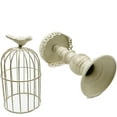 thumbnail image 3 of Retro Shabby Candle Holder, Decorative Birdcage Candle Holder Vintage Metal Candlestick for Wedding ,Party Home Decor White 15 Inch, 3 of 7