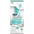 thumbnail image 2 of (4 pack) Schick Intuition Sensitive Care Razor for Women with 2 Moisturizing Razor Blade Refills with Natural Aloe, 2 of 3