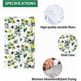 thumbnail image 6 of Watercolor Lemon Olive Kitchen Dish Towel 18 x 26 Inch Set of 2, Spring Summer Yellow Lemon Tea Towels Dish Cloth for Cooking Baking, 6 of 6
