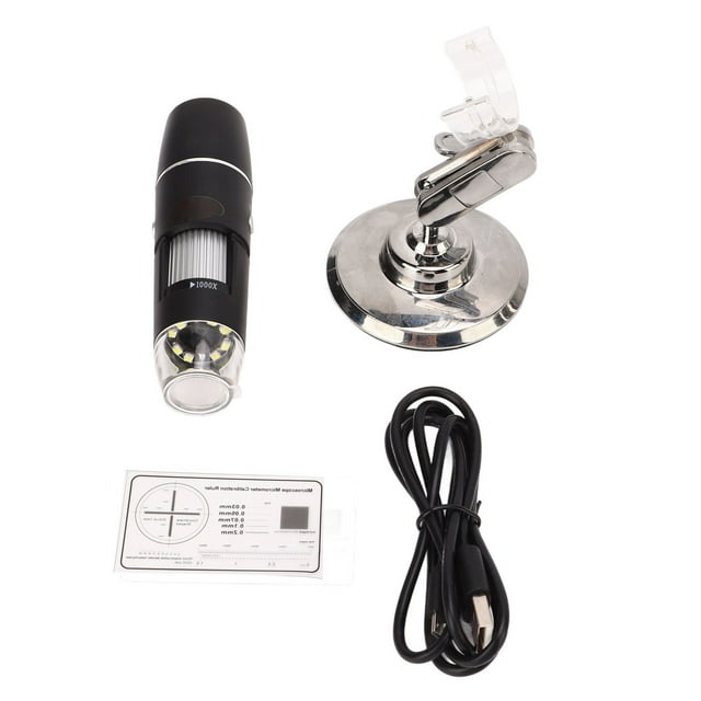 Microscopio digital inalámbrico, microscopio digital inalámbrico 1000X, microscopio electrónico de mano, mini microscopio Wi Fi, solución innovadora Jadeshay A