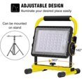 thumbnail image 5 of Projecteur Led Rechargeable, 60w Projecteurs de Chantier 20800mah Étanches Éclairage de Sécurité d'Urgence pour Atelier, 5 of 5