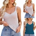 thumbnail image 3 of Beach Vacation Clothes for Women Cute Tops Summer Top Women Long Comfortable Girl Sleepers Size 13 Bra Top Tops for Camisole Dance Crop Casual Work Clothes Crop Spaghetti Womens plus White M, 3 of 7