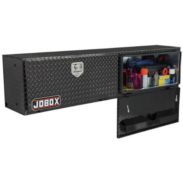 JOBOX 572002D Delta Pro 72 in. Aluminum Topside Truck Box (Black
