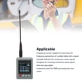 thumbnail image 4 of Handheld Frequency Counter, 2MHz-2.8GHz  Talkie Frequency Counter Easy To Read High Accuracy Sensitive with LED Color Display for Two Way Radio Accessory, 4 of 7