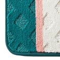 thumbnail image 6 of Mainstays Gage 15-Piece Geometric Polyester Shower Curtain Set, Multicolor, 6 of 6