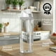 thumbnail image 4 of MAGMALIFE Termo Boost Clear 710 ml, Botella Transparente con Popote y Tapa Dual, Antiderrames, Tritan Resistente, Apertura Rápida, Asa Integrada, Libre de BPA (Blanco), 4 of 9