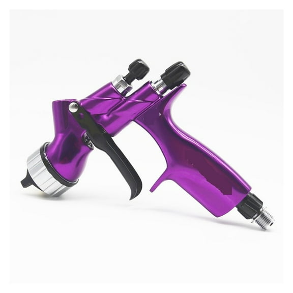 Titles Purple Spray Gun Car Paint Spray gun Capacity 600cc with 1.3mm Nozzle ,Precision Control