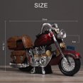 thumbnail image 2 of Modell Motorrad,Deko Wohnzimmer, Retro Deko, Perfektes Geschenk für Home Store Dekoration, Moderne Wohnzimmer Ornamente, Polyresin, Geschenk, 26x6x15., 2 of 5