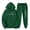 Green, variant on Womens Sweatsuits 2 Piece Set Graphic Pullover Hoodie with Pocket Drawstring Jogger Sweatpants Casual Loose Comfy Tracksuit for Fall Winter Daily Wear