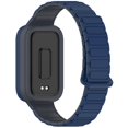 thumbnail image 1 of For Xiaomi Smart Band 9 Active Redmi Band 3 Silicone Watch Band Magnetic Buckle Wrist Strap - Starli, 1 of 5