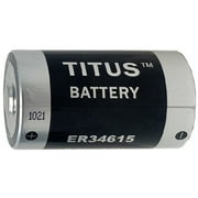 Xeno / Titus D Size 3.6V Lithium Battery XL-205F, ER34615 - 4 Pack + Free Shipping