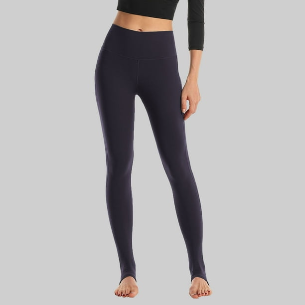 Women's Stirrup Leggings Quick Dry High Waist Push Up Tights Long Yoga  Pants for Sport Fitness Running 