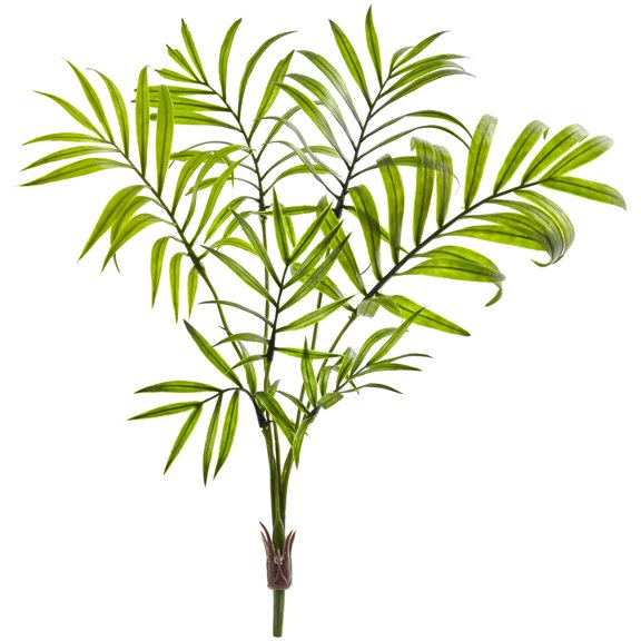 Nearly Natural Mini Areca Palm Artificial Bush, Set of 8, Green