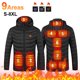 thumbnail image 3 of Chaqueta térmica de 11 zonas para invierno, eléctrica, para hombre y mujer, con calefacción por USB, chaleco térmico para moto, tallas S a 8XL, 3 of 5