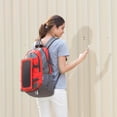 thumbnail image 4 of Mochila solar Jadeshay para exteriores gris 40L, 4 of 14
