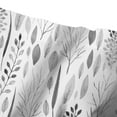 thumbnail image 5 of Creative Products Watercolor Leaves 3 71x74 Shower Curtain, 5 of 7