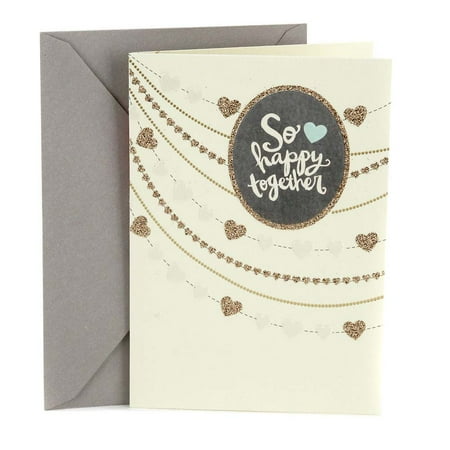 Hallmark Wedding Card (Strings of Hearts)