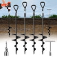 thumbnail image 1 of Anclas de Tierra Phopich de 18 Pulgadas, Resistente (4 Pzs), 1 of 7