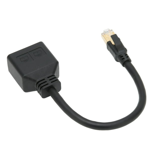 RJ45 Adapter Cable, RJ45 Splitter Adapter Longer Service Life