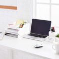 thumbnail image 3 of Queilt White Plastic Organizer Pencil Holder, 3 of 3