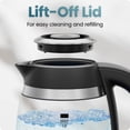 thumbnail image 4 of Chefman Fast-Boil 1.8L Electric Kettle with Tea Infuser, LED Lights - Black, 4 of 7