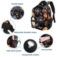 thumbnail image 3 of Dachshund Diaper Backpack with Adjustable Shoulder Strap, Large Capacity, Printed Design, Lightweight | Book Bags, Airport Backpack, School Backpack, 3 of 6