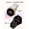 thumbnail image 4 of Reloj inteligente TOOBUR para mujer, Android/iOS, rastreador de actividad física, 4 of 9