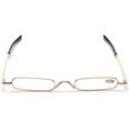thumbnail image 3 of ZUVGEES Easy Carry Mini Compact Slim Reading Glasses—Lightweight Portable Readers with w/Pen Clip Tube Case, 3 of 6