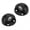 Black, variant on 2-Pack No Drill Needed Magnetic Door Stop with Heavy Duty Rubber Bumper - Silent, Self-Adhesive or Screw Mount Stainless Steel Floor Door Stopper for Bedroom, Living Room, Office (Silver)