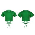 thumbnail image 4 of DPOIS Kids Girls Jazz Modern Dance Hip Hop Crop Top, 4 of 6