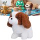 thumbnail image 5 of Perro Interactivo De Peluche LYUMO Juguete De Simulación De Material De Felpa 18 x 15 x 13 cm, 5 of 8