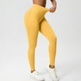 thumbnail image 4 of Lenpel Leggings for Women Seamless High Waisted Butt Lifting Full Length Workout Yoga Pants Athletic Gym Leggings, 4 of 7