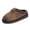 Dark Brown, variant on Women's Francie Microsuede Taped Clogs