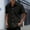 Black, variant on Men'S Shirts, Short Sleeve Button Down Solid Color Shirt, Casual Wear with Breathable Fabric, Comfortable
