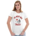 thumbnail image 4 of Arkansas in Hog We Trust Funny AR Womens Slim Fit Graphic Tee Brisco Brands L, 4 of 5