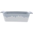thumbnail image 2 of MasteelfCA Ceramic Bowl Double Ear Baking Bowl Microwave Oven Pan Cake Baking Bowl Simple Sauce Bowl for Home Kitchen (Rectangular Baking Pan Blue), 2 of 8