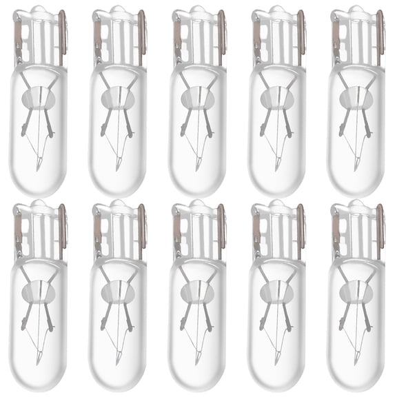 ECCPP 10x Instrument Cluster Dash Panel Lights T5 White Halogen Lights Bulbs 17, 18, 27, 37, 58, 70, 73, 74, 79, 85, 86, 206, 207, 286, 306, 307, 308, 406, 407 2721